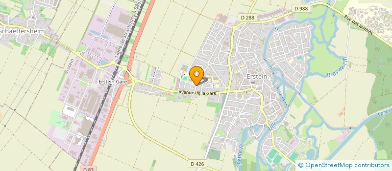 localisation de l'entreprise MADAME CLAUDINE SPECHT  NORDHOUSE