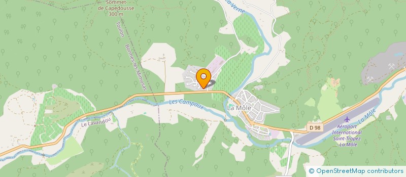 localisation de l'entreprise MADAME CLAUDINE STABILE  LA MOLE