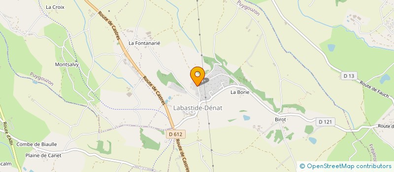 localisation de l'entreprise MADAME CLAUDINE SUCQUET  PUYGOUZON