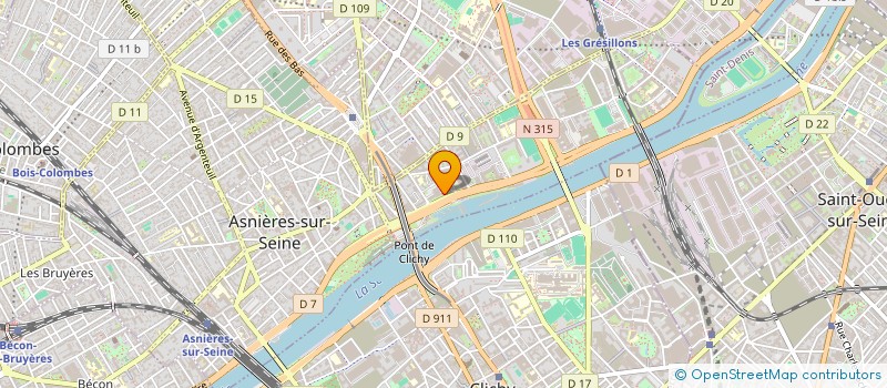 localisation de l'entreprise MADAME CLAUDINE TERRIEUX à ASNIERES-SUR-SEINE