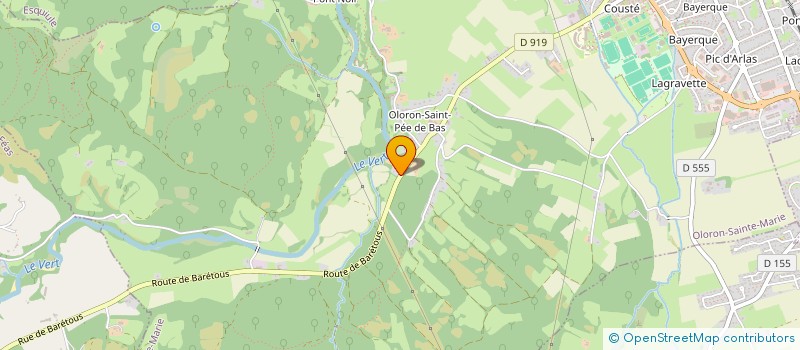 localisation de l'entreprise MADAME CLAUDINE THAMTHAM  OLORON-SAINTE-MARIE