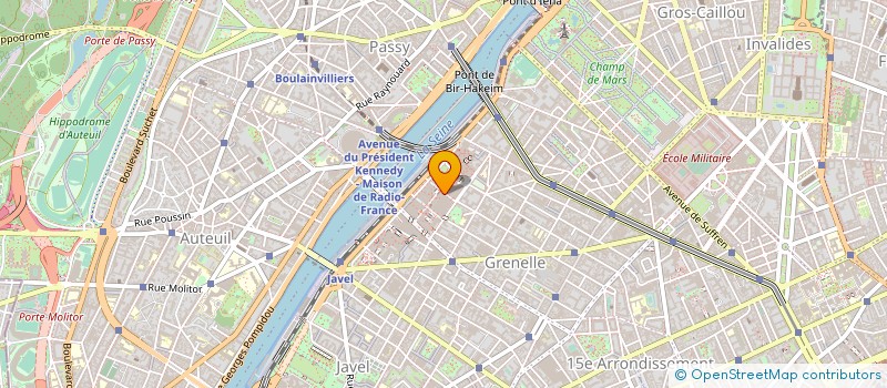 localisation de l'entreprise MADAME CLAUDINE THIRY  PARIS