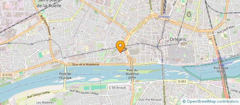 localisation de l'entreprise MADAME CLAUDINE TREPANT à ORLEANS