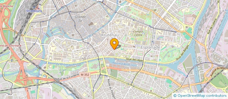 localisation de l'entreprise MADAME CLAUDINE UMDENSTOCK à STRASBOURG