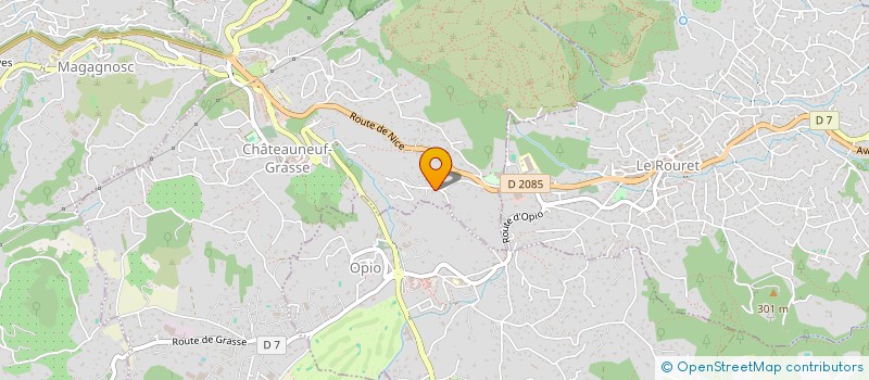 localisation de l'entreprise MADAME CLAUDINE VANTORRE à CHATEAUNEUF-GRASSE