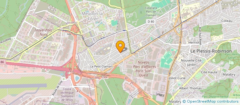 localisation de l'entreprise MADAME CLAUDINE VARONE à CLAMART
