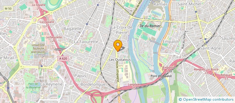 localisation de l'entreprise MADAME CLAUDINE VASSEUR à TOULOUSE