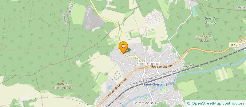 localisation de l'entreprise MADAME CLAUDINE VATTIER à SAINT-CHERON