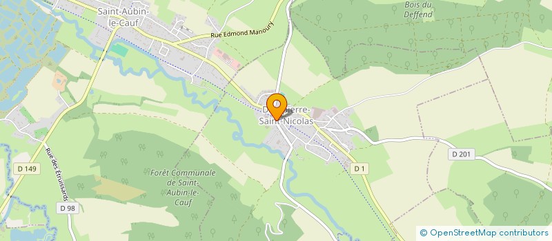 localisation de l'entreprise MADAME CLAUDINE VEROLOT  DAMPIERRE-SAINT-NICOLAS