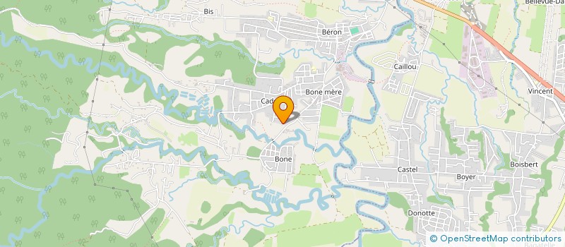 localisation de l'entreprise MADAME CLAUDINE VICTOR  SAINTE-ROSE