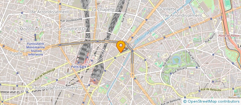 localisation de l'entreprise MADAME CLAUDINE VIGIER  PARIS