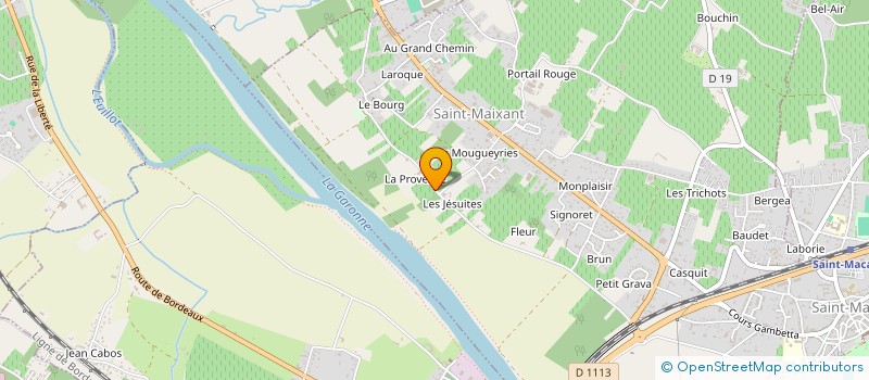 localisation de l'entreprise MADAME CLAUDINE VILLEFRANQUE à SAINT-MAIXANT