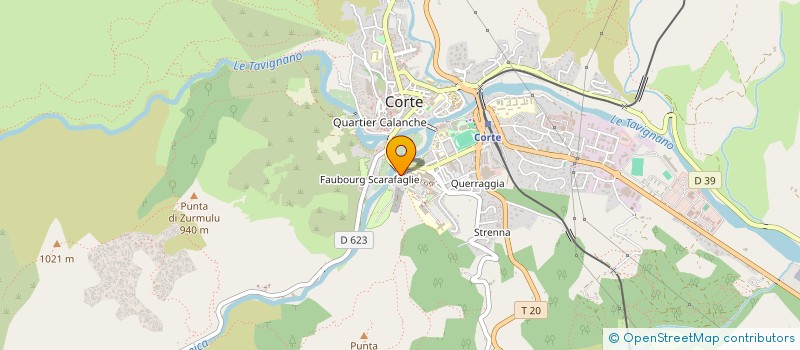 localisation de l'entreprise MADAME CLAUDINE VINCENSINI à CORTE