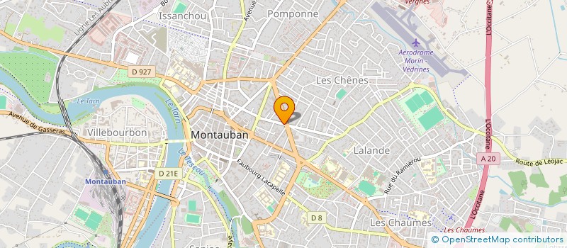 localisation de l'entreprise MADAME CLAUDINE VIZZINI à MONTAUBAN