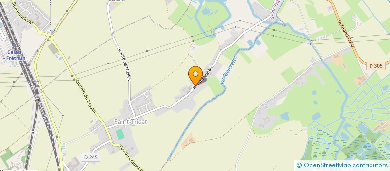 localisation de l'entreprise MADAME CLAUDINE WASSELIN  SAINT-TRICAT