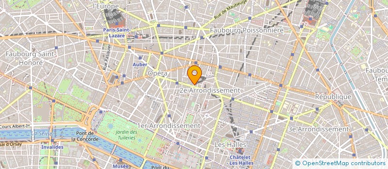 localisation de l'entreprise MADAME CLAUDINE WOHNLICH  PARIS