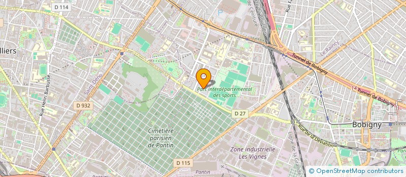 localisation de l'entreprise MADAME CLAUDIRA LOPES VARELA  BOBIGNY