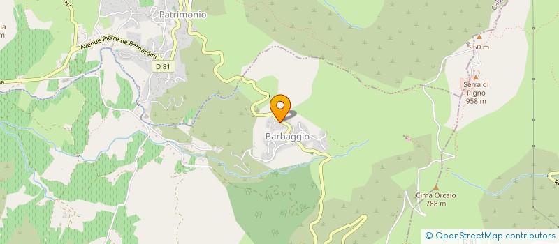localisation de l'entreprise MADAME CLE-ASPHODELA-ADELAI ESPOSITO à BARBAGGIO
