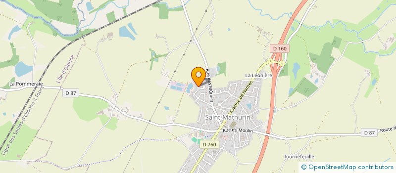 localisation de l'entreprise MADAME CLEA BENDRISS  SAINT-MATHURIN