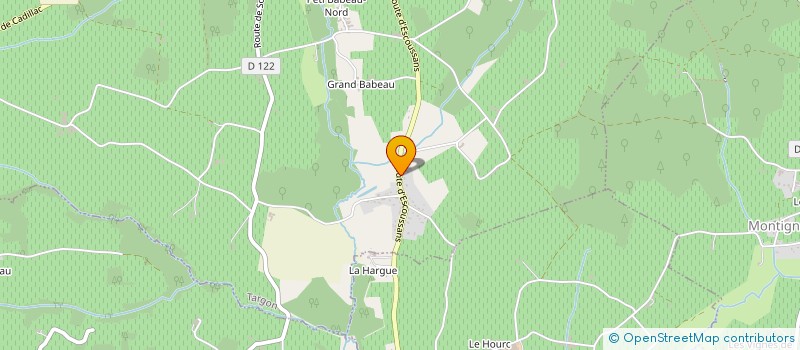 localisation de l'entreprise MADAME CLEA BERNADAS  TARGON