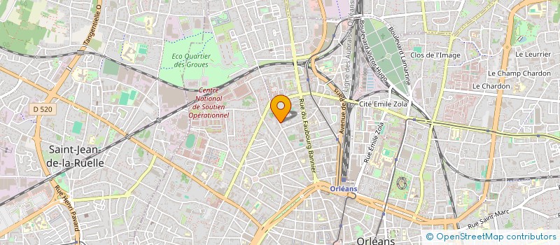 localisation de l'entreprise MADAME CLEA BOUTERAA à ORLEANS