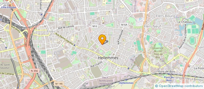 localisation de l'entreprise MADAME CLEA COUDSI à LILLE