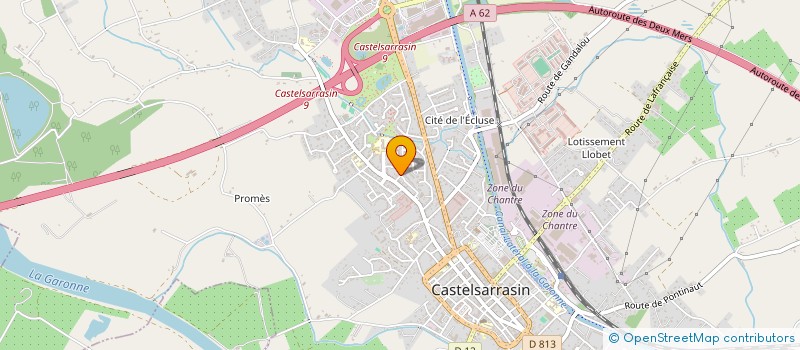 localisation de l'entreprise MADAME CLEA COURTY  CASTELSARRASIN