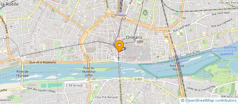 localisation de l'entreprise MADAME CLEA DELEMONTEY  ORLEANS