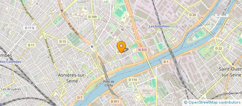 localisation de l'entreprise MADAME CLEA DOCTEUR à ASNIERES-SUR-SEINE