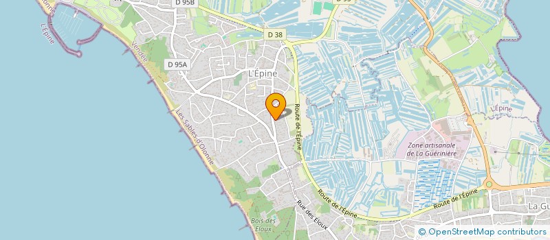 localisation de l'entreprise MADAME CLEA KAMPER  L'EPINE