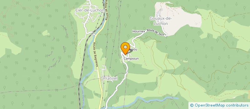 localisation de l'entreprise MADAME CLEA LAGARDE  ST-AVENTIN