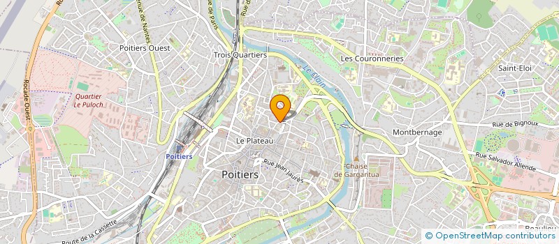 localisation de l'entreprise MADAME CLEA NEMORIN  POITIERS