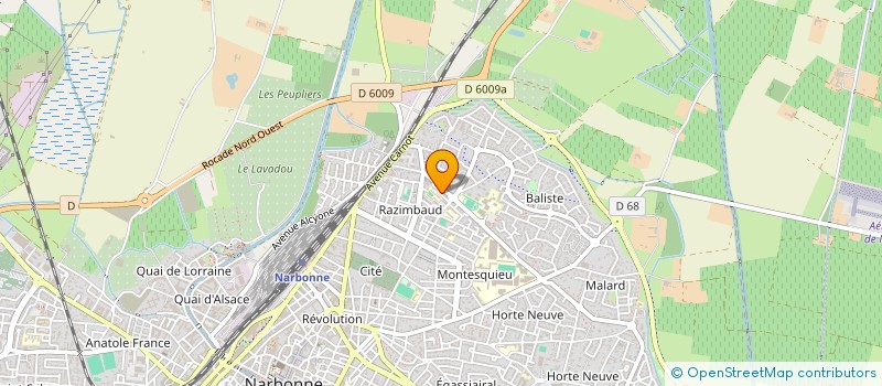 localisation de l'entreprise MADAME CLEA PERROD  MONTREDON-DES-CORBIERES