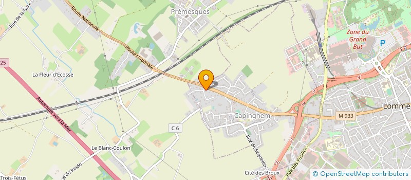 localisation de l'entreprise MADAME CLEA ROJAS à LILLE