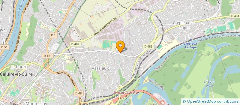 localisation de l'entreprise MADAME CLEA ROSSET à CALUIRE-ET-CUIRE