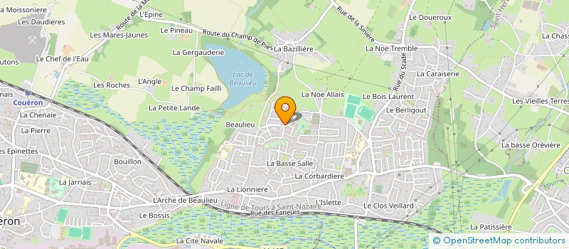 localisation de l'entreprise MADAME CLEANTE RAIMBAULT à COUERON