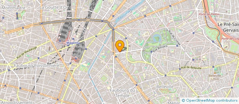 localisation de l'entreprise MADAME CLEDIA FOURNIAU  PARIS