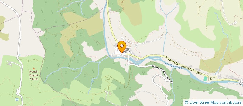 localisation de l'entreprise MADAME CLEDIA HOVELER  VERSOLS-ET-LAPEYRE