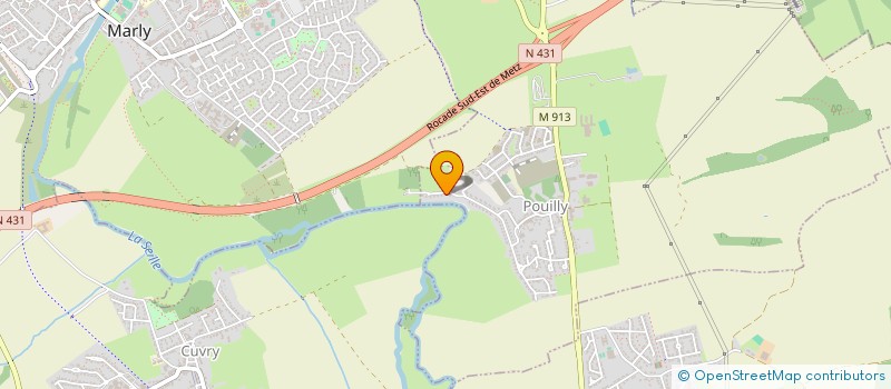 localisation de l'entreprise MADAME CLELIA ADEL  POUILLY