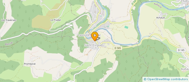 localisation de l'entreprise MADAME CLELIA ANCHAR  CHILHAC