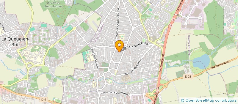 localisation de l'entreprise MADAME CLELIA BOUCHARD à PONTAULT-COMBAULT