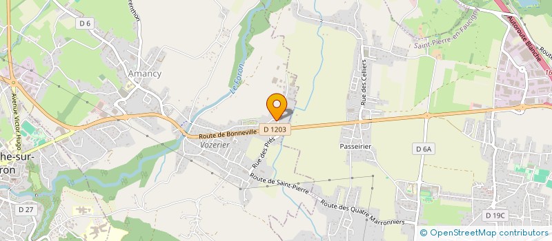 localisation de l'entreprise MADAME CLELIA BOUDEHENT  AMANCY