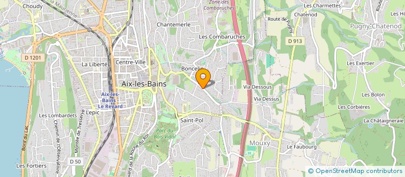 localisation de l'entreprise MADAME CLELIA BOUE  MOUXY