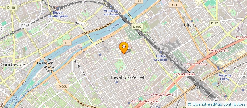 localisation de l'entreprise MADAME CLELIA BOUTRON à LEVALLOIS-PERRET