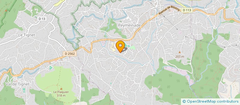 localisation de l'entreprise MADAME CLELIA BRIANCON  PEYMEINADE