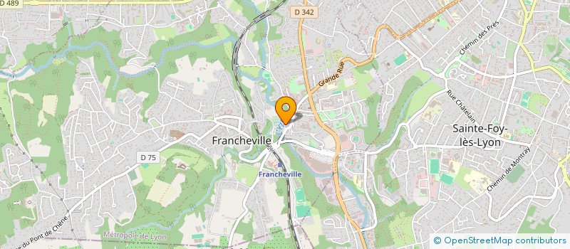localisation de l'entreprise MADAME CLELIA BRUNET à FRANCHEVILLE