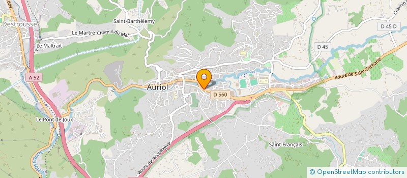 localisation de l'entreprise MADAME CLELIA CHEILLAN  AURIOL