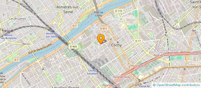 localisation de l'entreprise MADAME CLELIA CIPOLLA à CLICHY