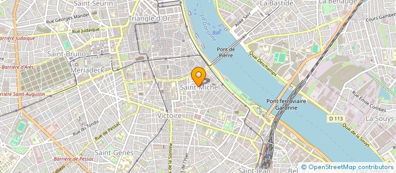 localisation de l'entreprise MADAME CLELIA COSNET à BORDEAUX