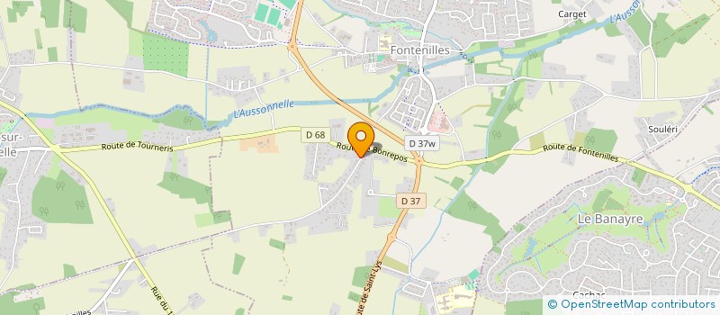 localisation de l'entreprise MADAME CLELIA GOBBATO  FONTENILLES